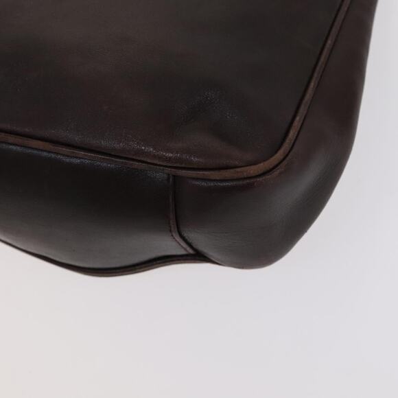 GUCCI Bamboo Hand Bag Leather Brown Gold 001 1705 001 1705 - Picture 12 of 16